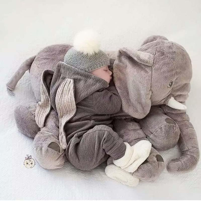 Huggable Baby Elephant Pillow